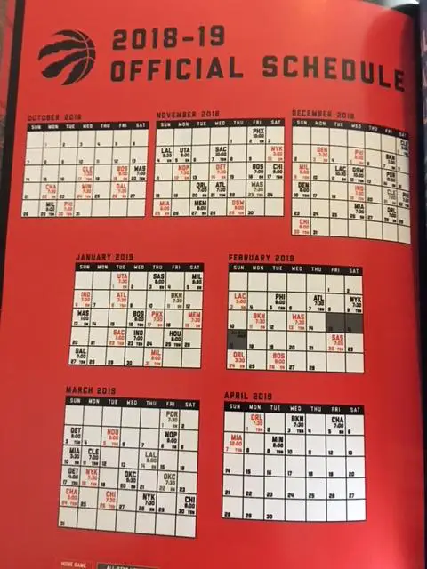 Ежегодник 2018/19''Торонто Рэпторс'' Канада,НБА(Toronto Raptors)NBA, Canada 5