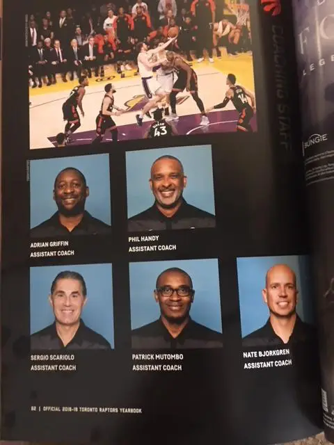 Ежегодник 2018/19''Торонто Рэпторс'' Канада,НБА(Toronto Raptors)NBA, Canada 7