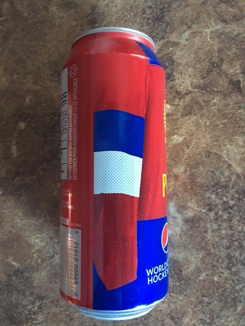 Банка Pepsi Кубок Мира по хоккею 2016 сборная РОССИИ WHC. Торонто, Канада. 2