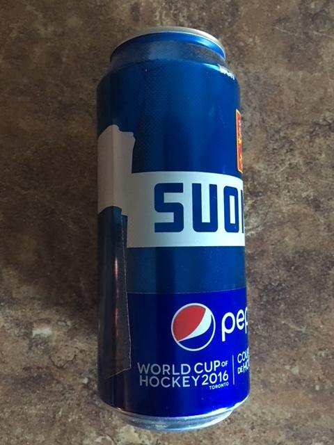 Банка Pepsi Кубок Мира по хоккею 2016 сборная ФИНЛЯНДИЯ WHC. Торонто, Канада. 3
