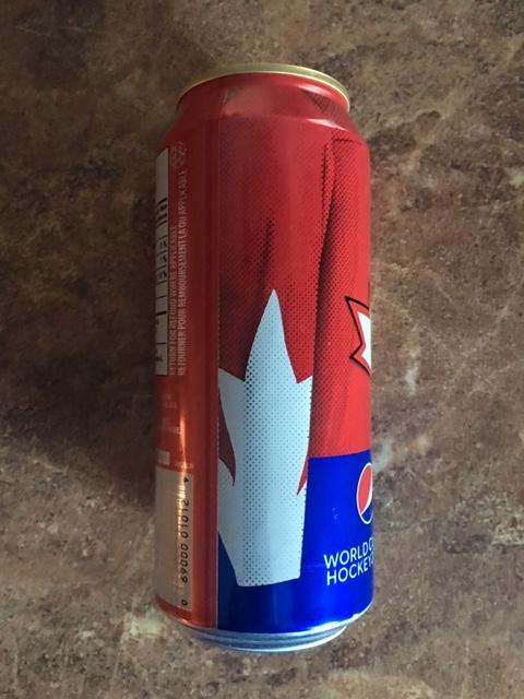 Банка Pepsi Кубок Мира по хоккею 2016 сборная КАНАДА WHC. Торонто, Канада. 1