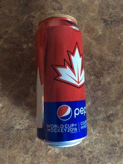Банка Pepsi Кубок Мира по хоккею 2016 сборная КАНАДА WHC. Торонто, Канада. 3