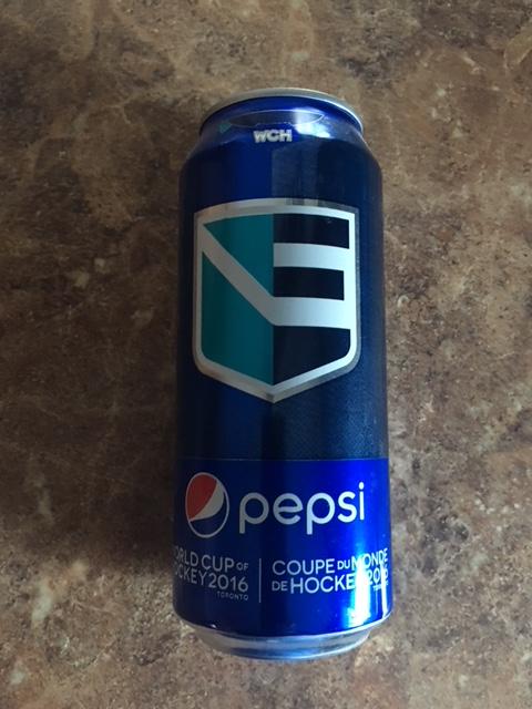 Банка Pepsi Кубок Мира по хоккею 2016 сборная ЕВРОПЫ. Торонто, Канада.