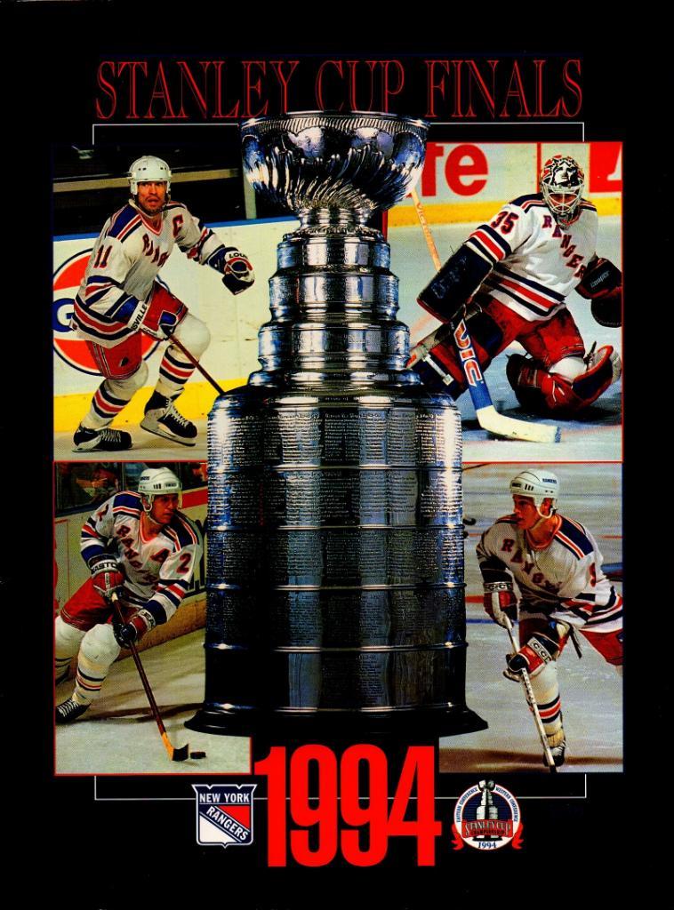 Финал Кубок Стэнли 1994.НХЛ.Нью-Йорк Рейнджерс-Ванкувер Кэнакс. Stanley Cup.NHL