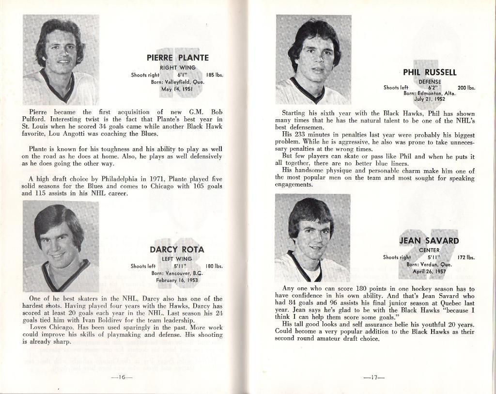 Ежегодник 1977/1978.''Чикаго Блэкхокс'',НХЛ(Chicago Blackhawks)NHL 4