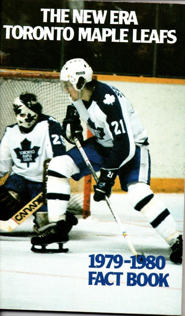 Ежегодник 1979/1980.''Торонто Мейпл Лифс'',НХЛ(Toronto Maple Leafs)NHL