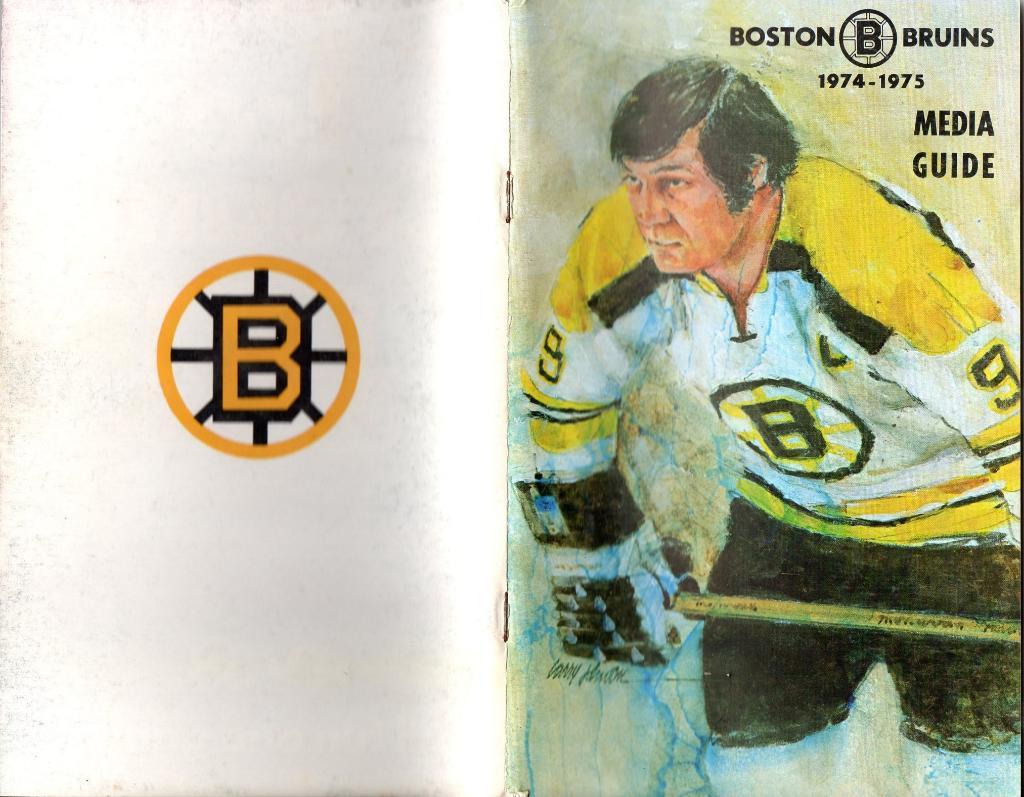 Ежегодник 1974/1975.''Бостон Брюинз'',НХЛ(Boston Bruins)NHL 6