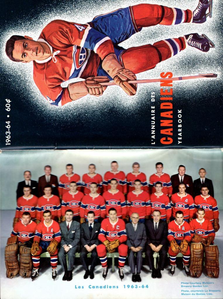 Ежегодник 1963/1964.''Монреаль Канадиенс'',НХЛ(Montreal Canadiens)NHL 1