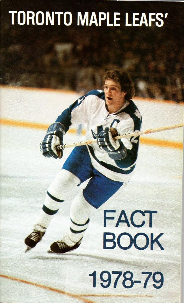 Ежегодник 1978/1979.''Торонто Мейпл Лифс'',НХЛ(Toronto Maple Leafs)NHL