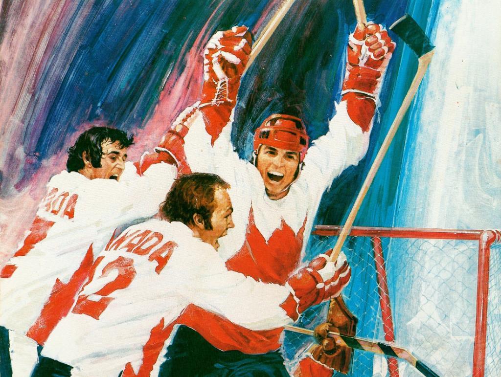 Матч памяти Канада - СССР 1972.TEAM CANADA 72 - TEAM ALL STAR 25.01.1985. НХЛ 3