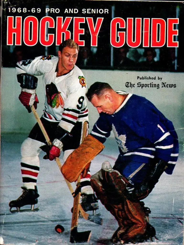 Официальный ежегодник НХЛ(NHL) 1968/1969.HOCKEY GUIDE