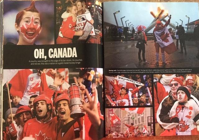 Специальное коллекционное канадское издание 2014 MACLEAN'S Олимпиада в Сочи 6