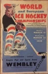 Хоккей.Чемпионат мира и Европы. 13-22 марта 1950 года. Группы. Великобритания В1
