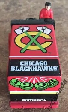 Модель Zamboni machine 1998 ''Чикаго Блэкхокс'',НХЛ(Chicago Blackhawks)NHL 4