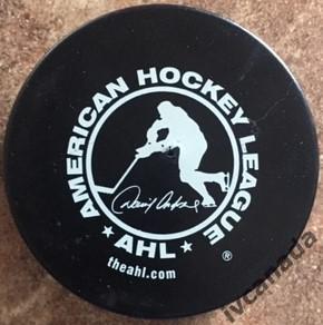 Шайба официальная игровая хоккейный клуб ''Chicago Wolves'' AHL США. USA 1