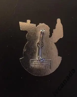 Знак (значок) Хоккей Канада Хоккеист GRAND FALLS NEWFOUNDLAND GREEN MACHINE 2