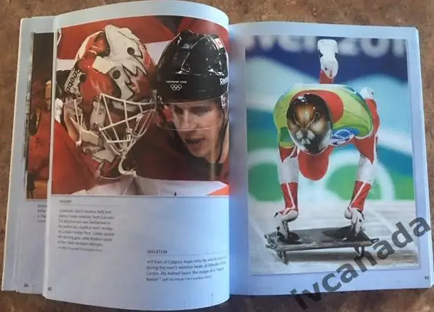 Коллекционное издание CANADA'S OLYMPIC DIARY ОЛИМПИЙСКИЙ ДНЕВНИК КАНАДЫ 2010 4