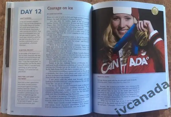 Коллекционное издание CANADA'S OLYMPIC DIARY ОЛИМПИЙСКИЙ ДНЕВНИК КАНАДЫ 2010 6