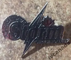 Знак (значок) Хоккей Канада NORTH YORK GIRLS HOCKEY. Canada