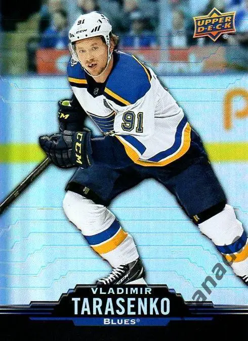 Владимир Тарасенко Сент-Луис Блюз НХЛ St. Louis Blues «UPPER D’E’C’K» 2020-2021