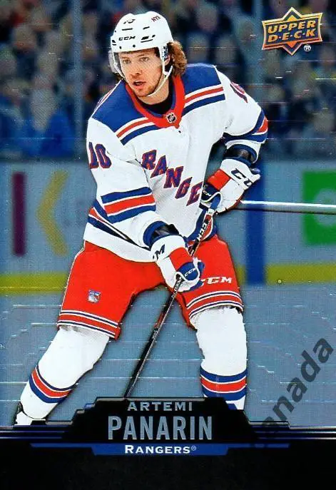 Артемий Панарин Нью-Йорк Рейнджерс НХЛ New York Rangers «UPPER D’E’C’K» 2020-21.
