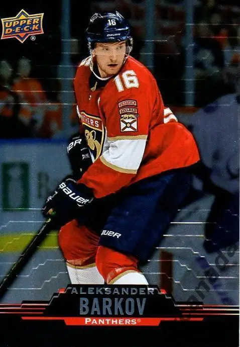 Александр Барков Флорида Пантерз НХЛ Florida Panthers «UPPER D’E’C’K» 2020-2021