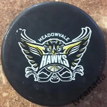 Шайба хоккейный клуб ''Meadowvale Hawks'' Канада
