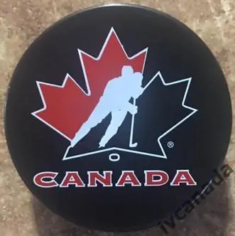 Официальная шайба сборная Канады по хоккею (TEAM CANADA)