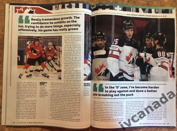 Молодежный чемпионат мира по хоккею 2021/2022. Изд.The Hockey News Канада. 6