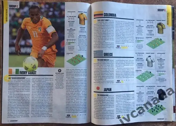 Чемпионат мира по футболу 2014. WORLD CUP. SPORTSNET. Представление команд 6