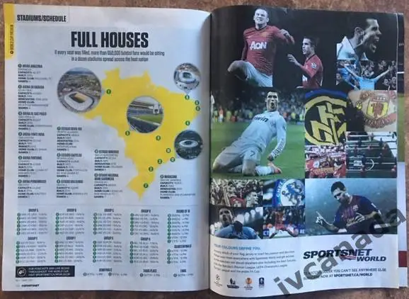 Чемпионат мира по футболу 2014. WORLD CUP. SPORTSNET. Представление команд 7