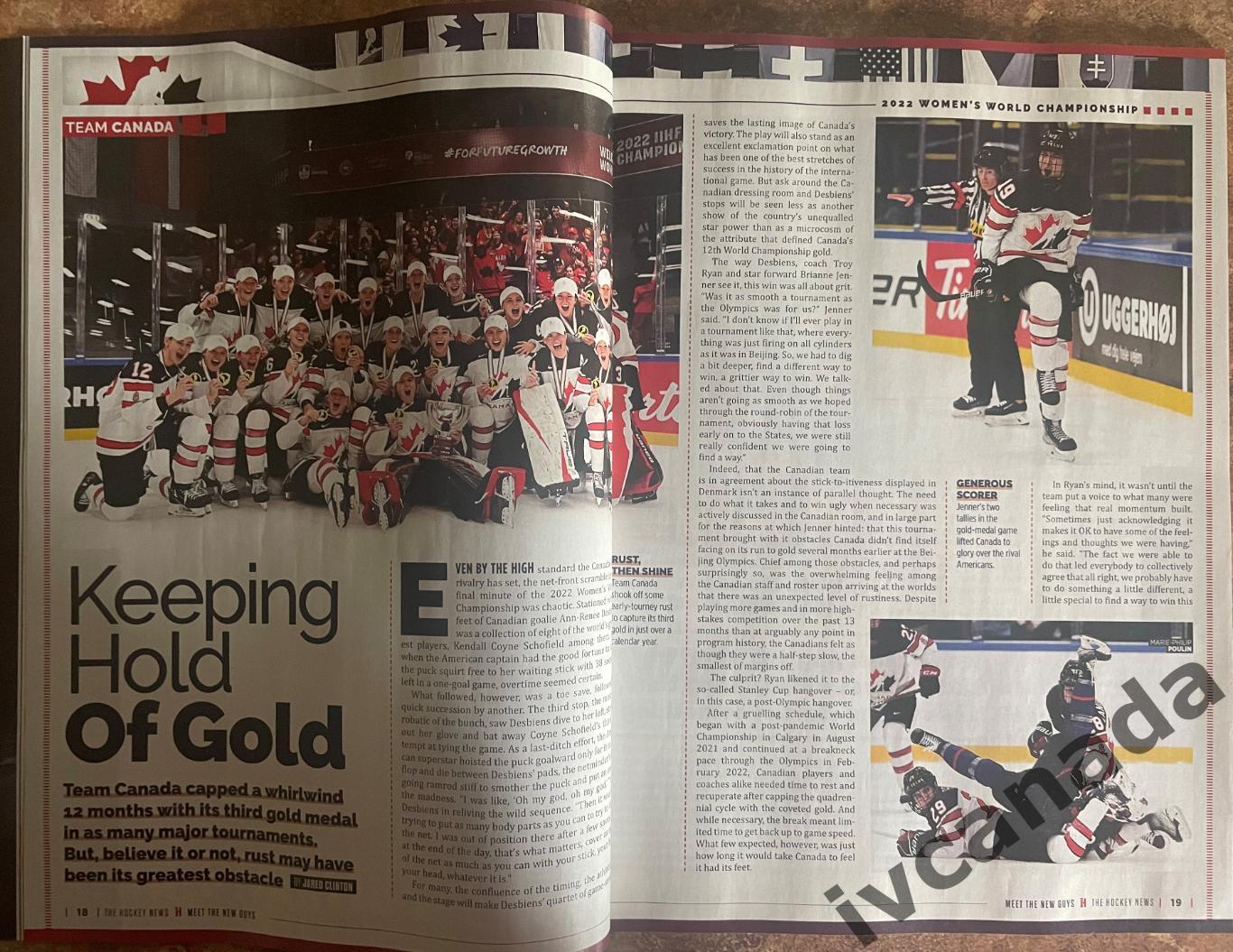 The Hockey News Canada. 21 ноября 2022 года. 2