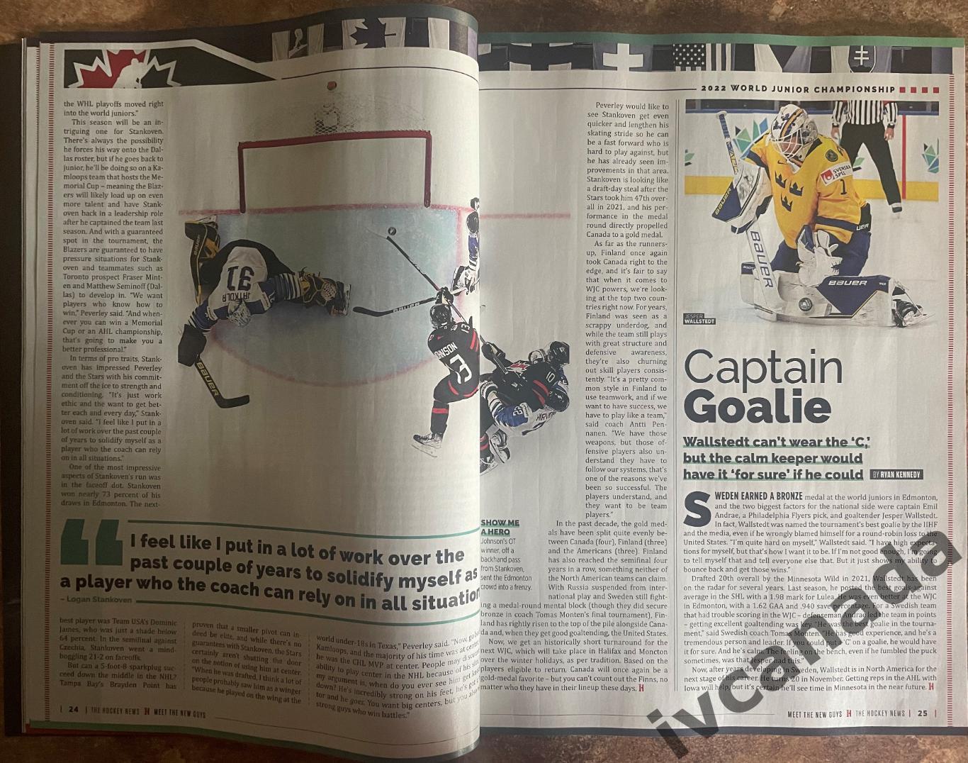 The Hockey News Canada. 21 ноября 2022 года. 4