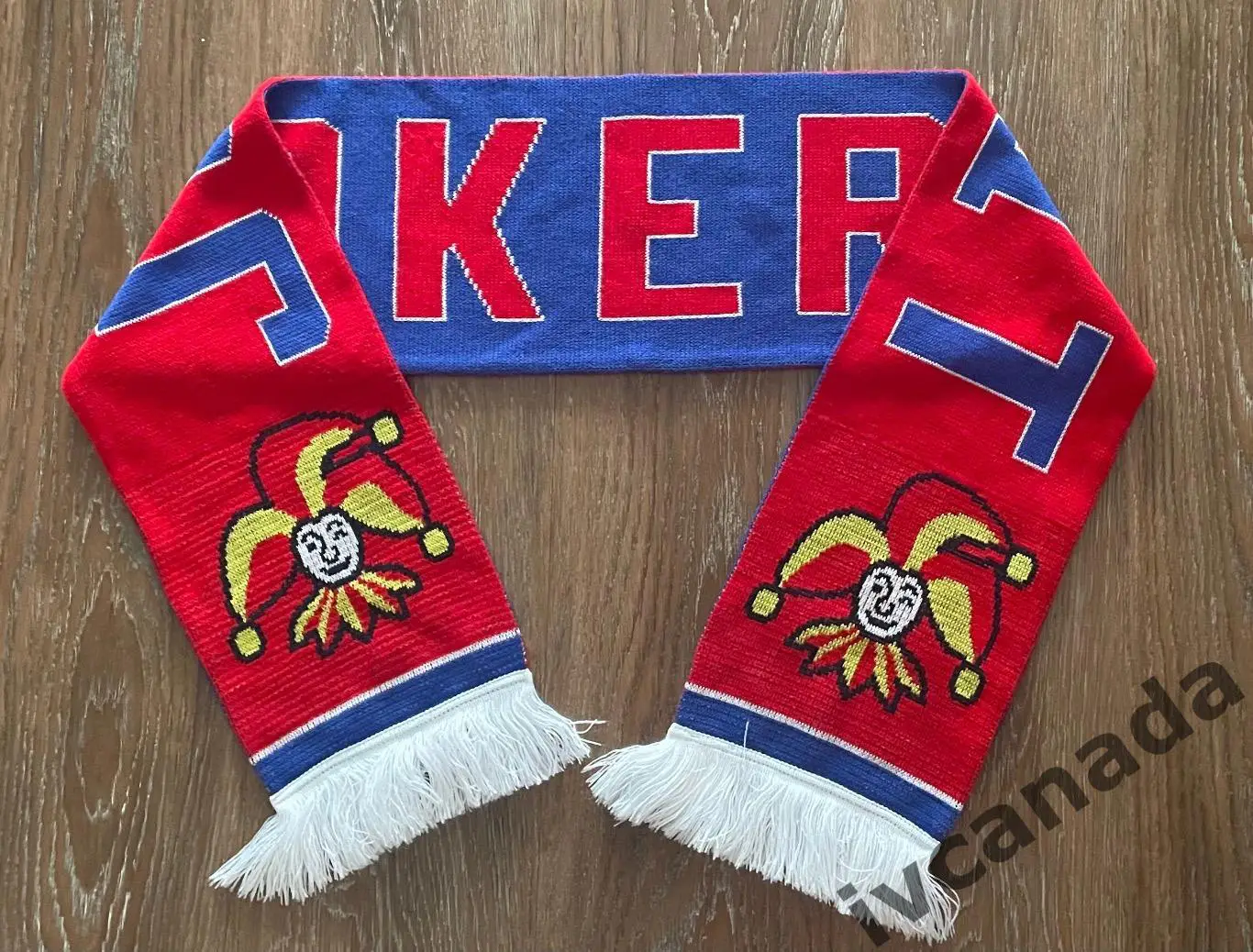 Шарф хоккейный клуб «Йокерит» Финляндия «Jokerit» Finland.