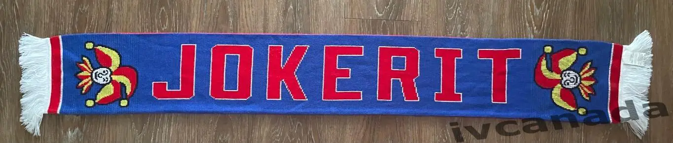 Шарф хоккейный клуб «Йокерит» Финляндия «Jokerit» Finland. 1