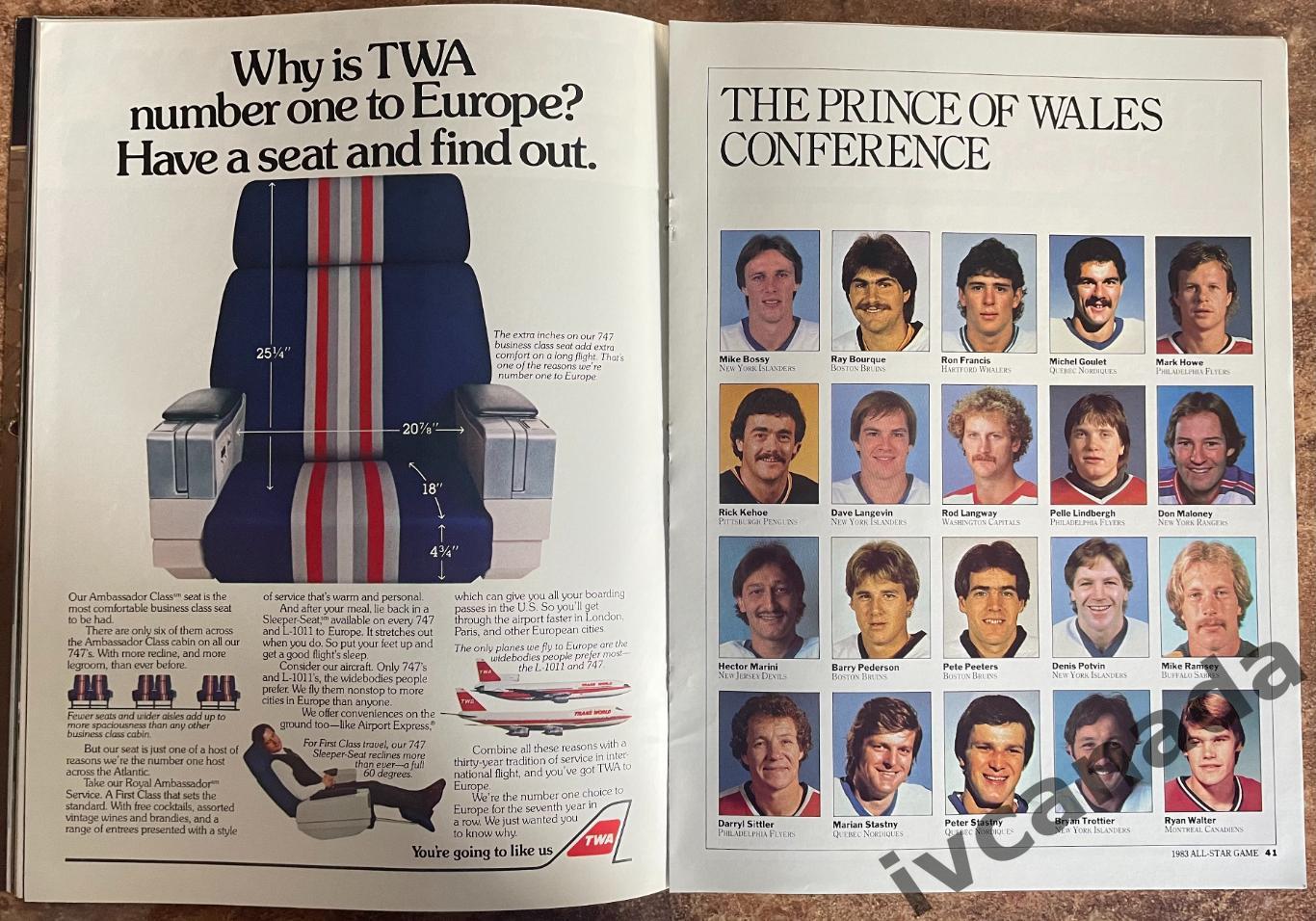 Матч всех звезд НХЛ 1983(ALL STAR GAME NHL). 8 февраля 1983 г. Нью Йорк, США 1