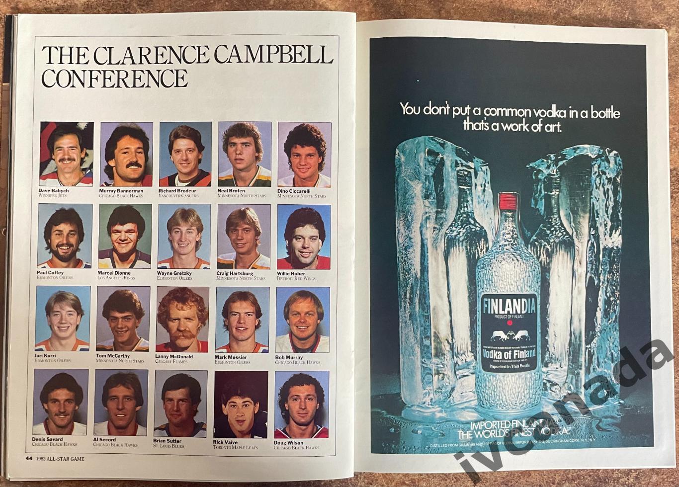 Матч всех звезд НХЛ 1983(ALL STAR GAME NHL). 8 февраля 1983 г. Нью Йорк, США 4