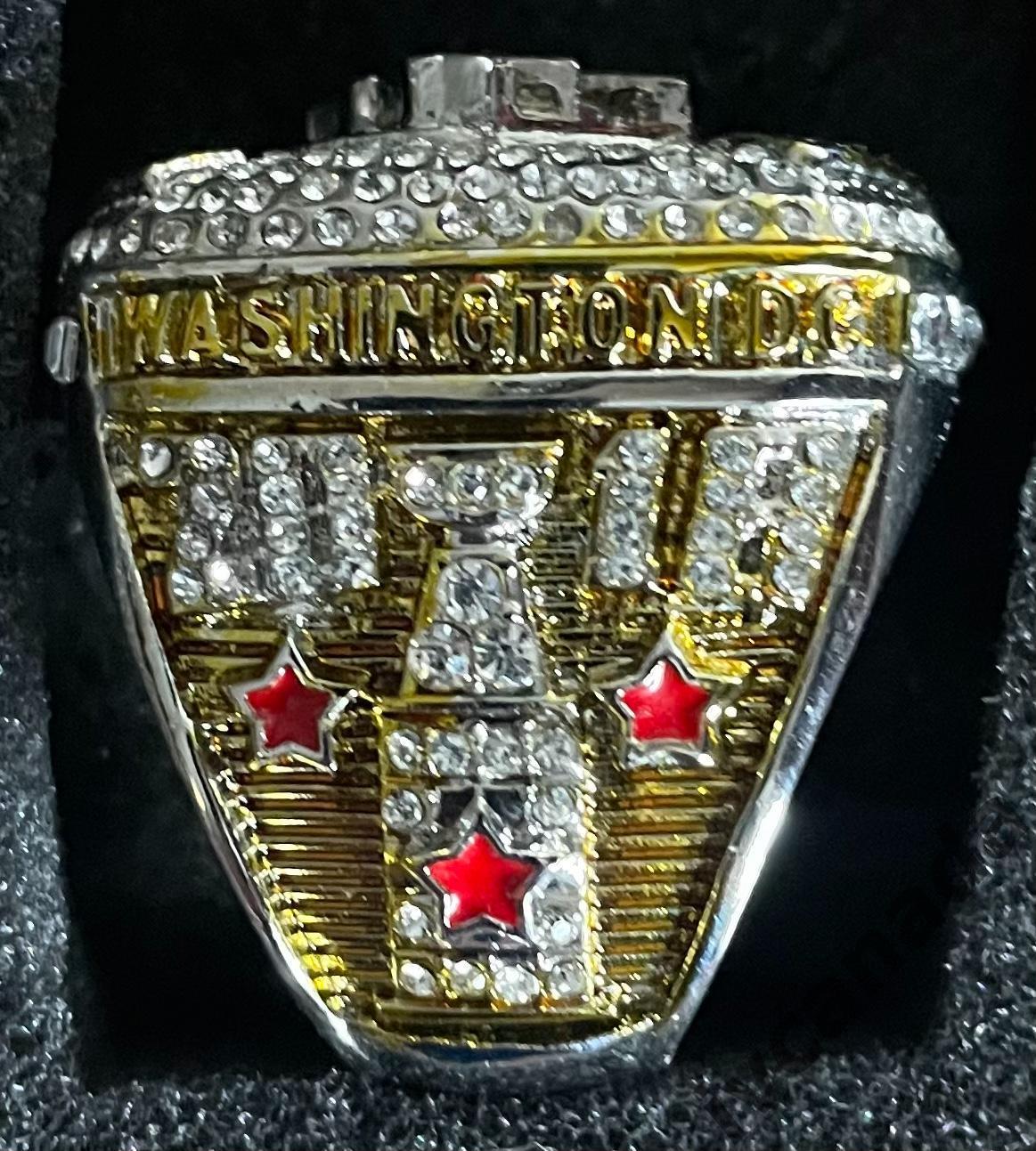 Перстень кольцо Вашингтон Кэпиталз (Washington Capitals)NHL Кубок Стенли Овечкин 2