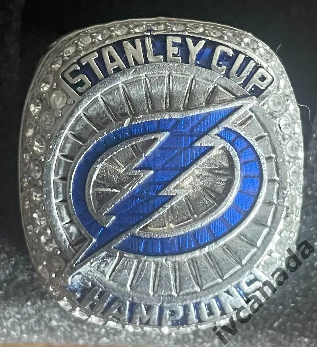 Перстень кольцо Тампа-Бэй (Tampa Bay Lightning)NHL Кубок Стенли 2021 Василевский
