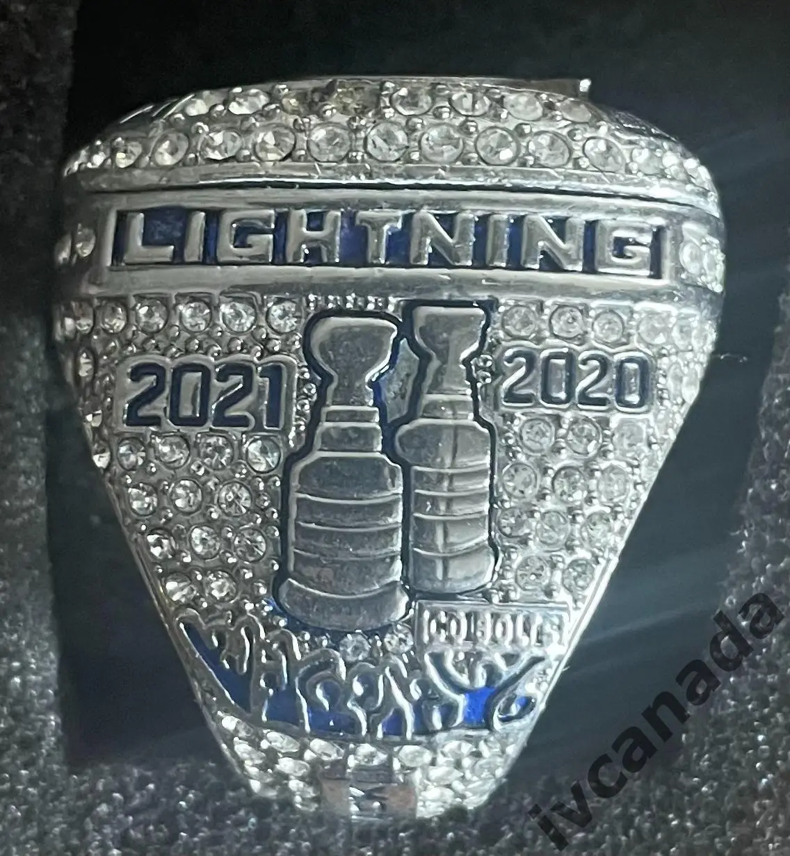 Перстень кольцо Тампа-Бэй (Tampa Bay Lightning)NHL Кубок Стенли 2021 Василевский 2