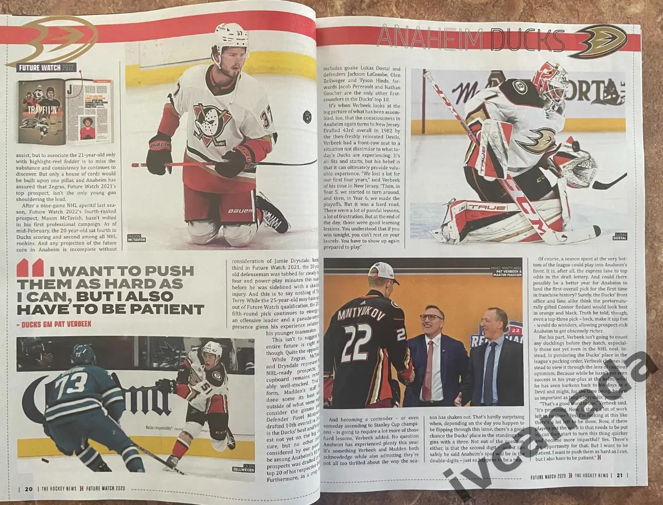 The Hockey News Canada. FUTURE WATCH, THE NEXT WAVE. Будущие звезды НХЛ. 2023 6