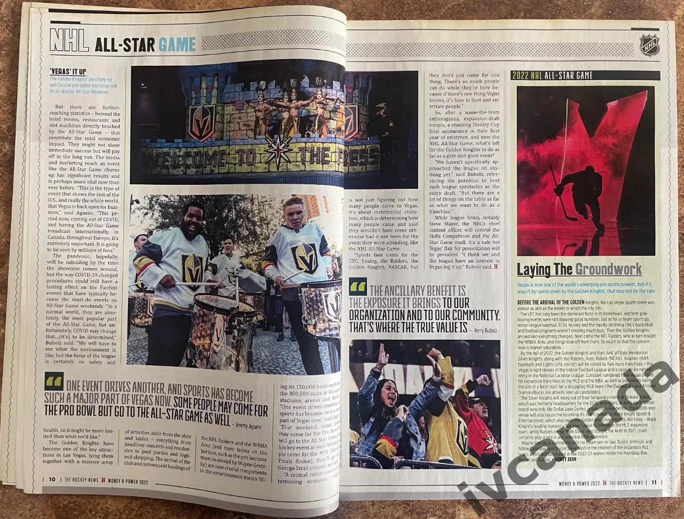 The Hockey News Canada. MONEY POWER. Деньги и власть НХЛ. 2022, NHL. 3