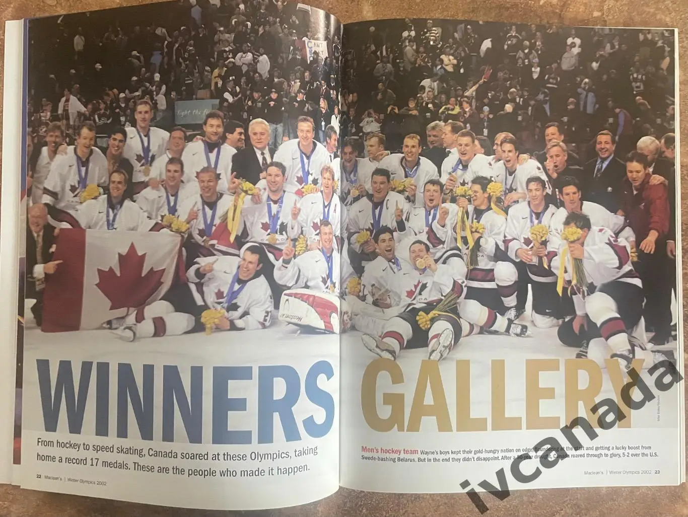 Специальное коллекционное канадское издание 2002 MACLEAN'S Одимпиада в Солт-Лейк 2