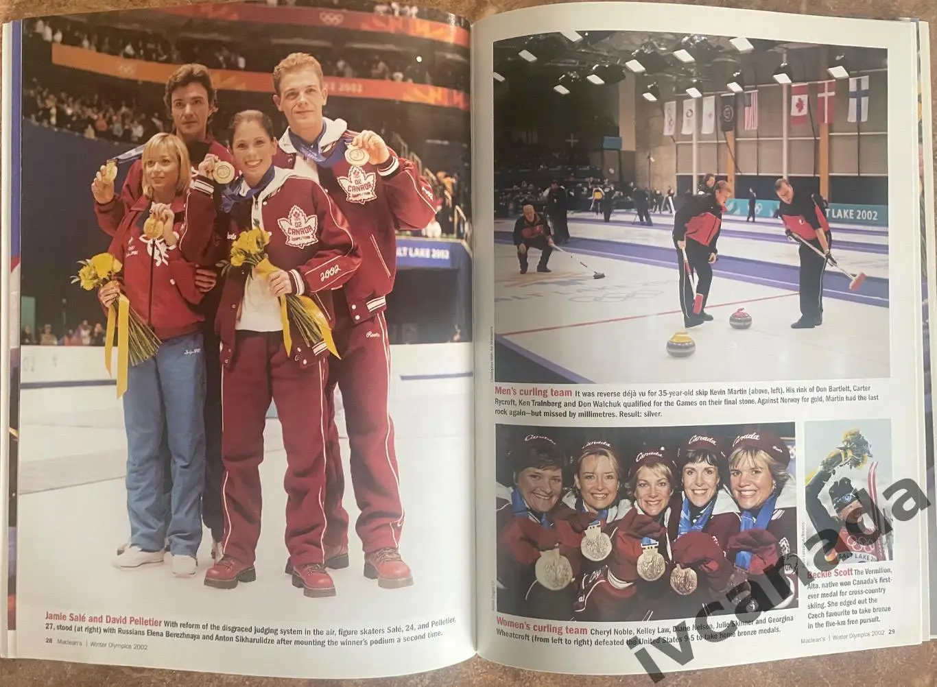 Специальное коллекционное канадское издание 2002 MACLEAN'S Одимпиада в Солт-Лейк 6