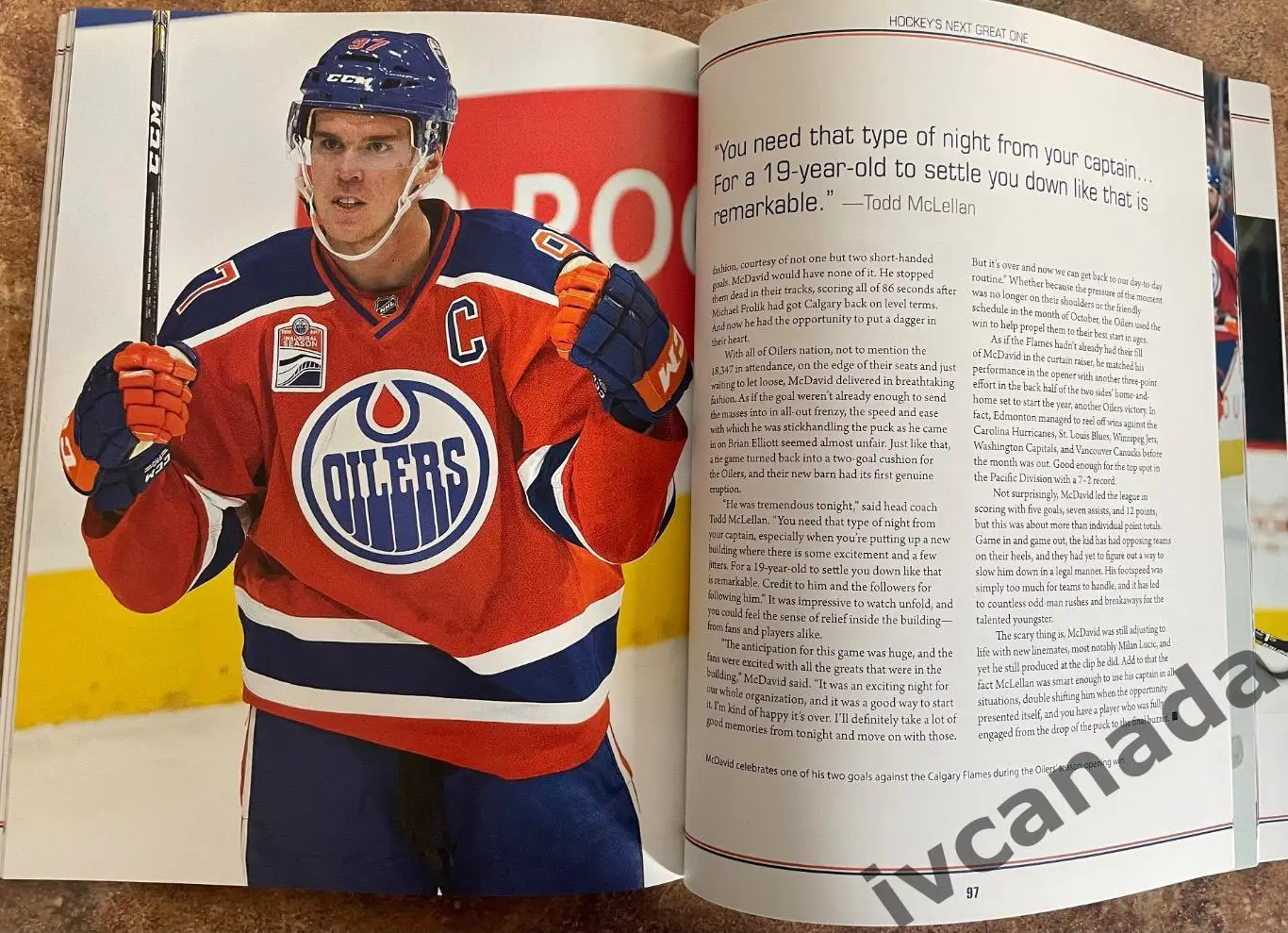 Роб Сория: Коннор Макдэвид. Следующий великий хоккеист. Connor McDavid. Canada. 6