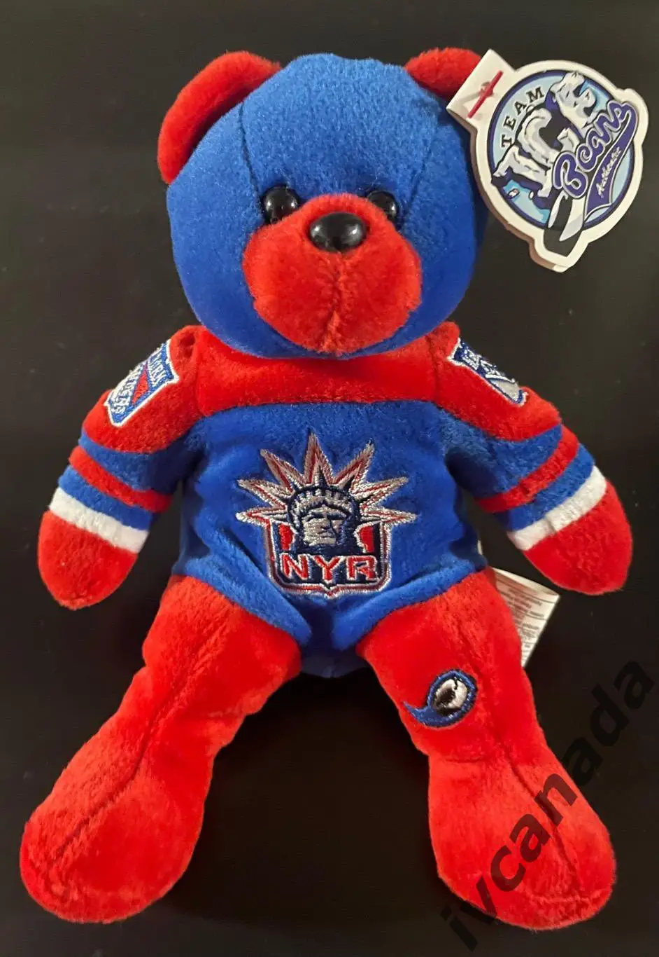 Игрушка талисман хоккейного клуба Нью-Йорк Рейнджерс НХЛ New York Rangers NHL