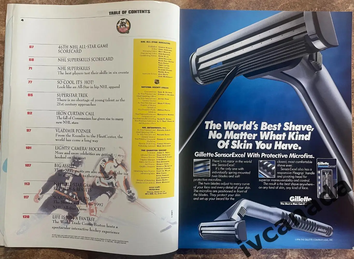 Матч всех звезд НХЛ 1996(ALL STAR GAME NHL). 19-20 января 1996 г. Нью Йорк, США 2