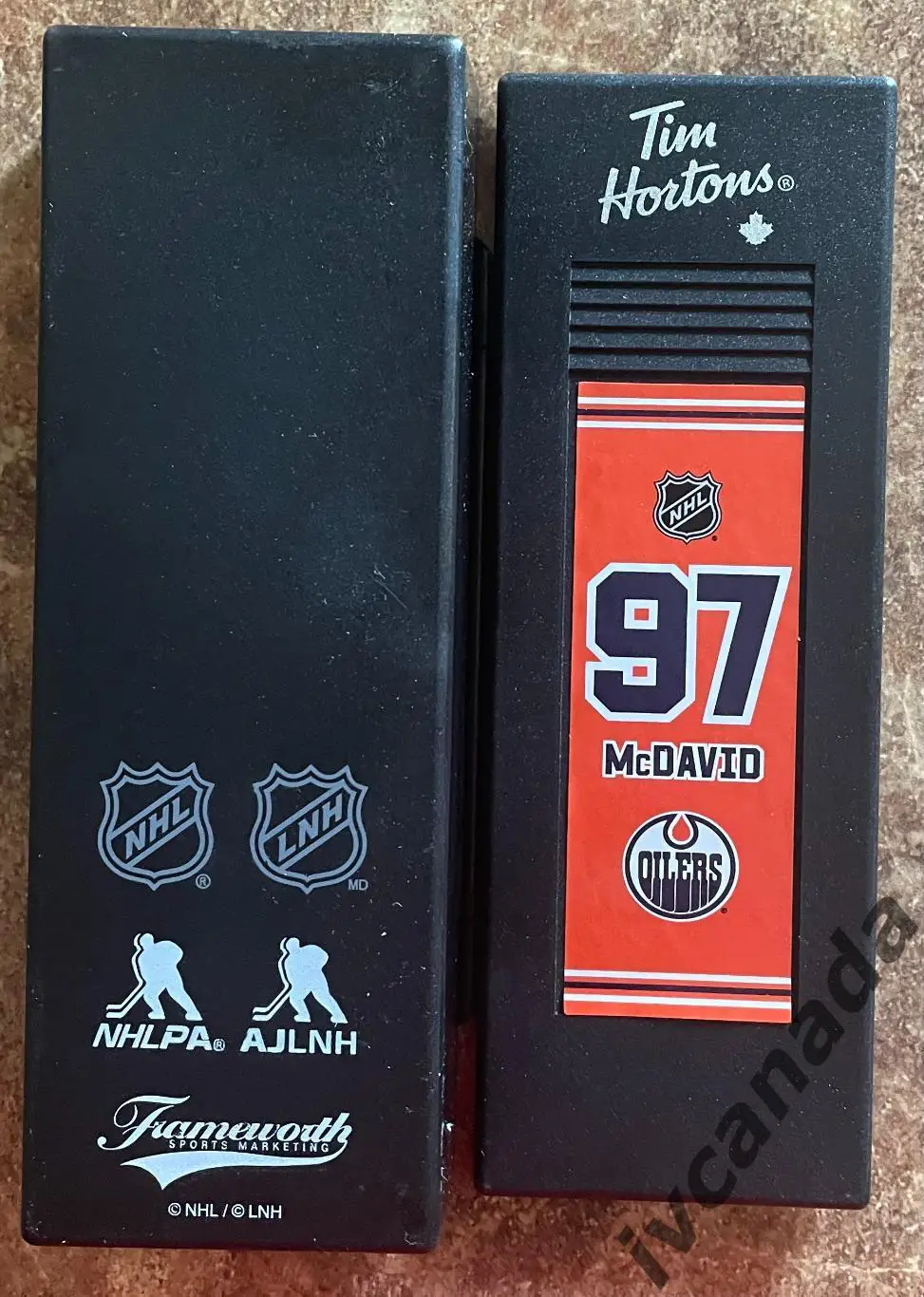 Хоккей КОННОР МАКДЭВИД McDAVID №97 набор с клюшкой, Tim Hortons 2020-2021, NHL 2