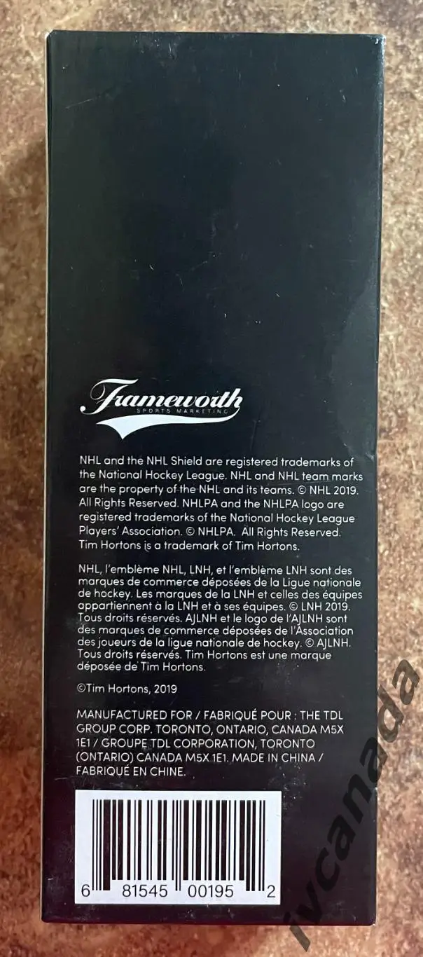 Хоккей КЭРИ ПРАЙС CAREY PRICE №31 набор с клюшкой Tim Hortons 2020-2021, NHL 6