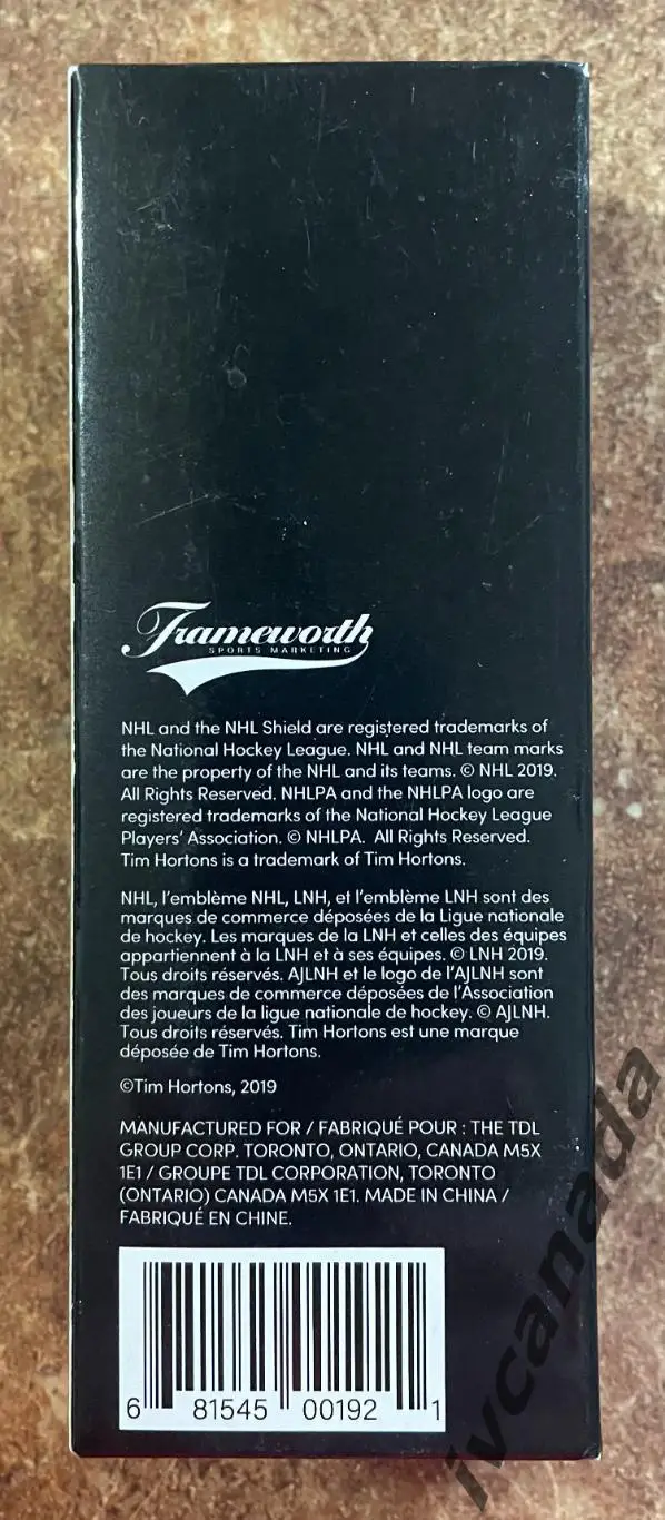 Хоккей НАТАН МАККИННОН MacKINNON №29 набор с клюшкой Tim Hortons 2020-2021, NHL 6